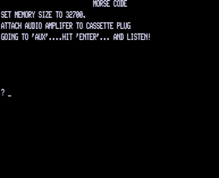 Screen shot